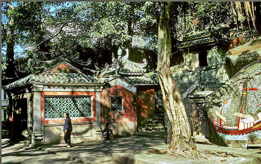 1973-17-025 The A-Ma temple, - Macau's oldest temple dating from 1488 (Photography © Karsten Petersen)