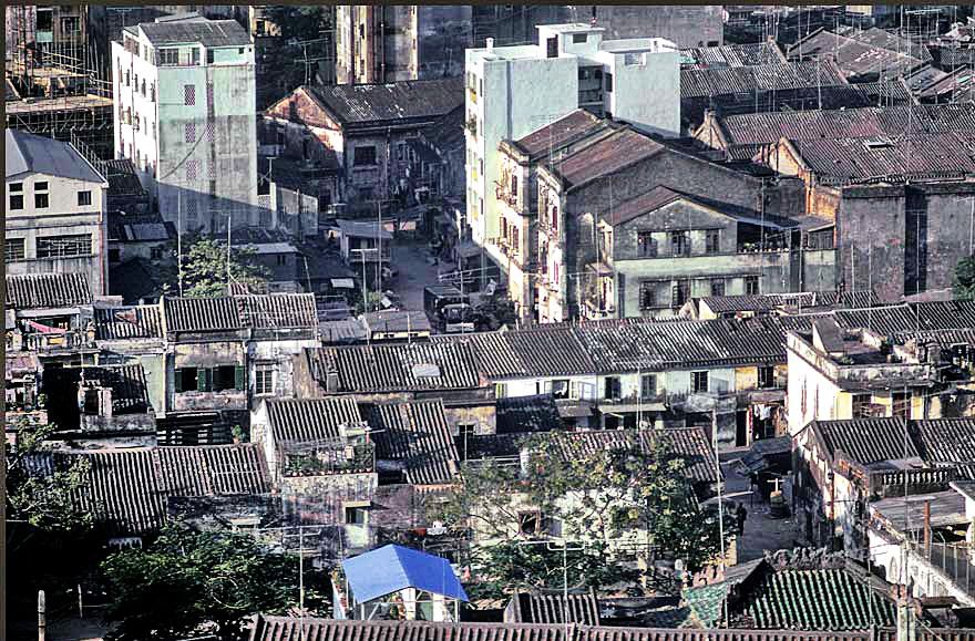 1973-17-068 - another view over Macau from the old Monte Fort - (Photography © Karsten Petersen)