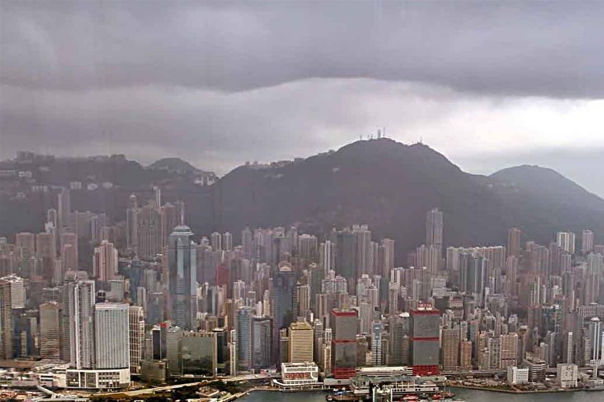 2012-02-21.002  - View towards Hong Kong island - (Photo- and copyright:  Karsten Petersen)