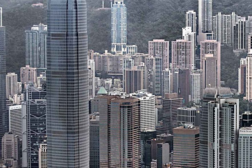 2012-02-21.061  - View towards Hong Kong island -  (Photo- and copyright:  Karsten Petersen)