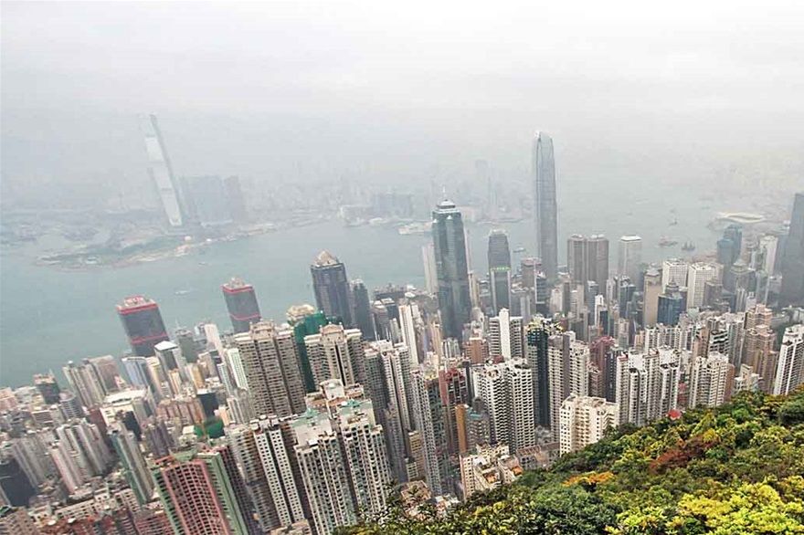 2012-03-14.032  - View over Sheung Wan - from Lugard Road - (Photo- and copyright:  Karsten Petersen)