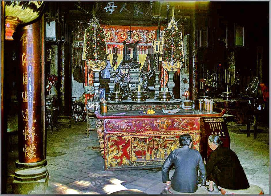 1973-17-028 The A-Ma temple, - interior of Macau's oldest temple dating from 1488 (Photography © Karsten Petersen)