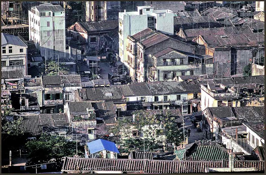 1973-17-068 - another view over Macau from the old Monte Fort - (Photography © Karsten Petersen)