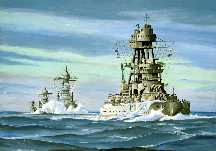Battleship Line - 1964