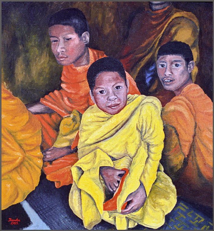 Buddhist monks - 1965