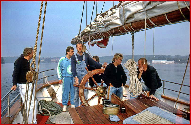 - the sailors enjoying Thurø Sund - (Photography by Karsten Petersen)
