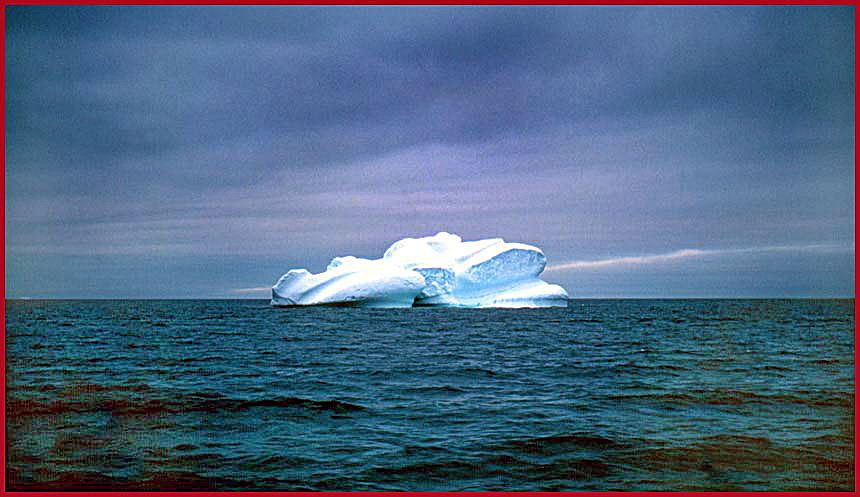Iceberg in the morning - (Photography by Karsten Petersen ©)