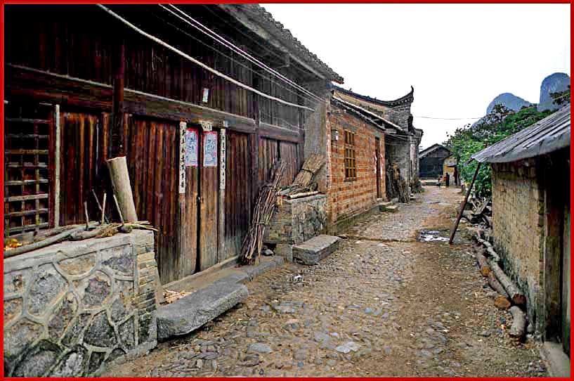 2003-18-089  - Li River Village -  And another view along the 