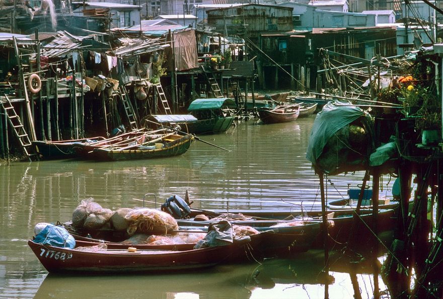 1996-07-046  - Tai O - a water village in Hong Kong -  (Photo- and copyright:  Karsten Petersen)