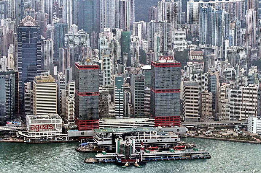 2012-02-21.058  - View towards Hong Kong island -  (Photo- and copyright:  Karsten Petersen)