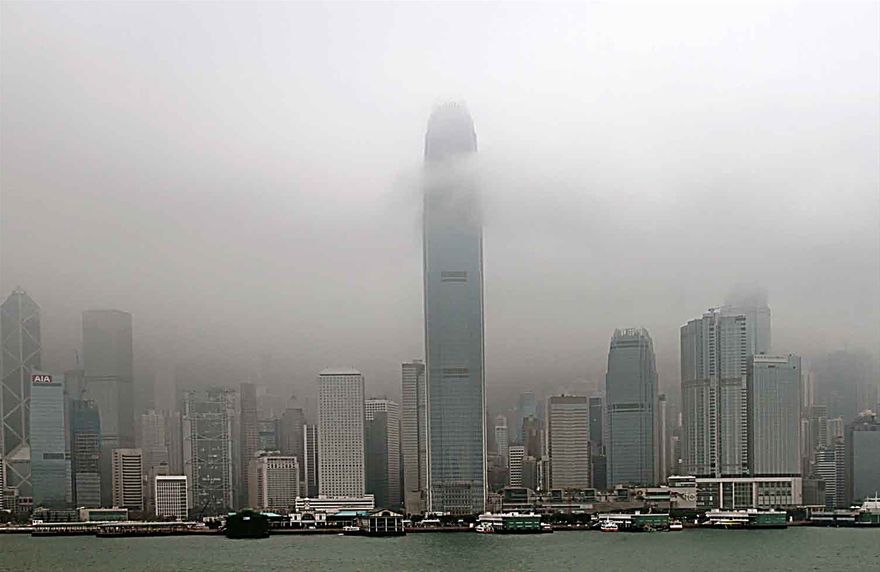 2012-02-22.041  -. View towards Central - Hong Kong island  - (Photo- and copyright:  Karsten Petersen)