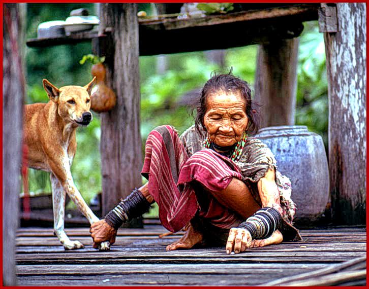 The final one of the old woman and her dog  -  (Photo- and copyright:   Karsten Petersen)