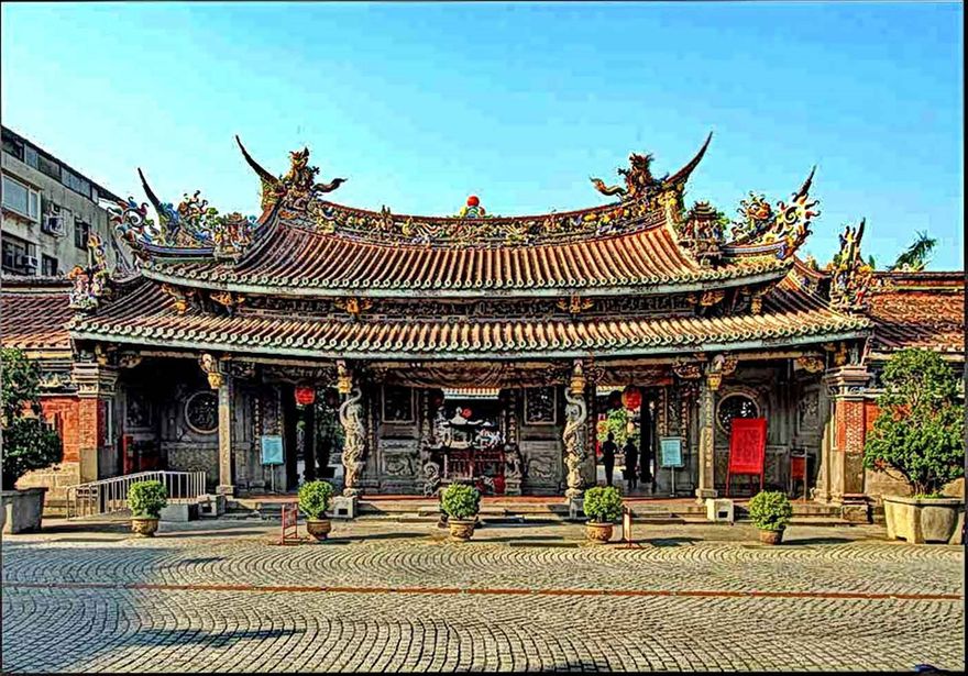 2012-03-01.087  -   Main Gate of the Baoan Temple  -   (Photo- and copyright:  Karsten Petersen)
